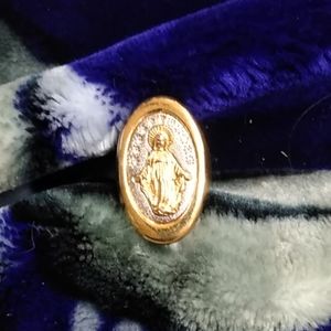 Gold St.Mary Ring